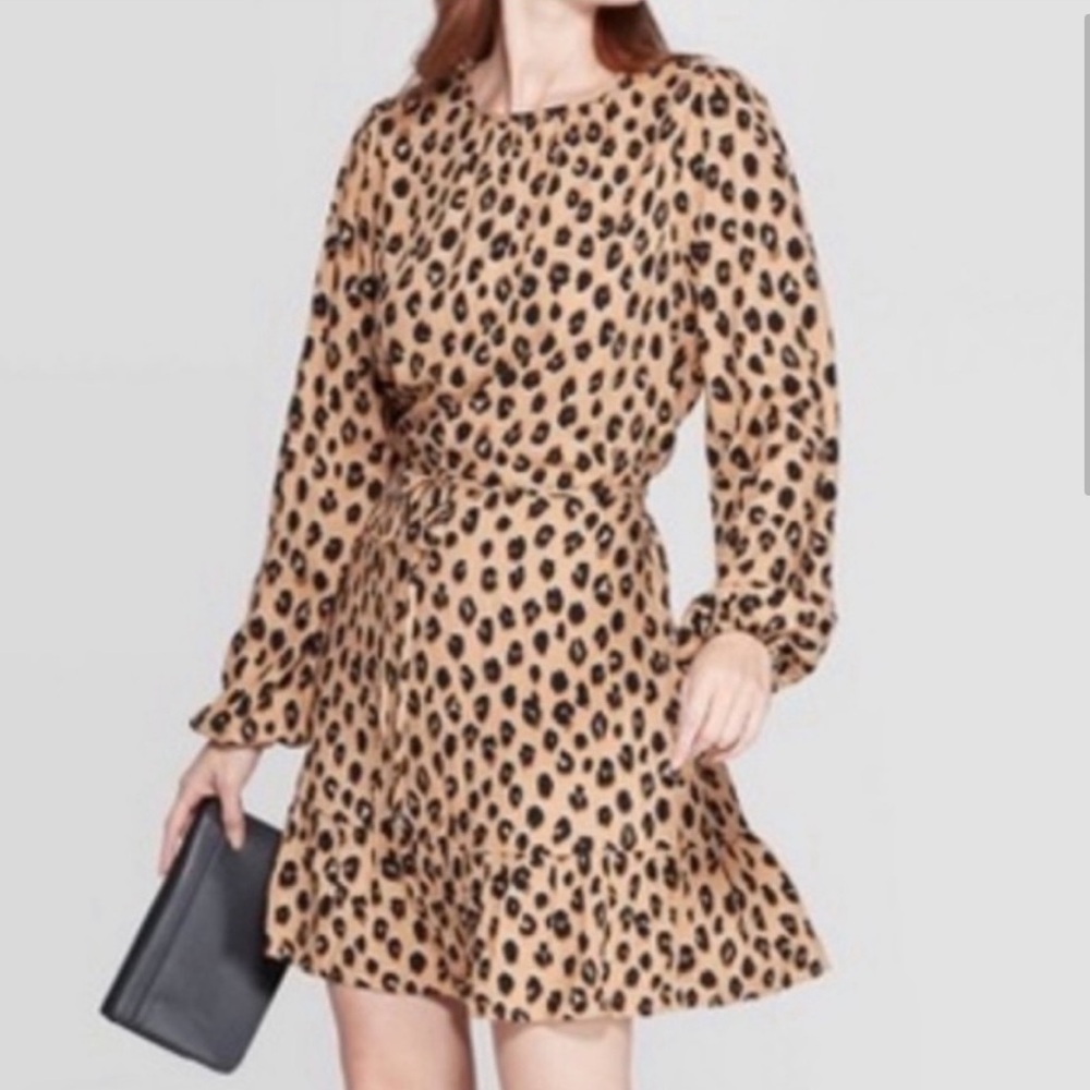 A NEW DAY Leopard print dress